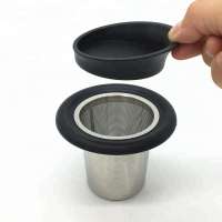 Stainless Steel Tea Infuser Mesh Strainer for Hanging on Teapots,  Mugs, Cups to steep Loose Leaf Tea and Coffee